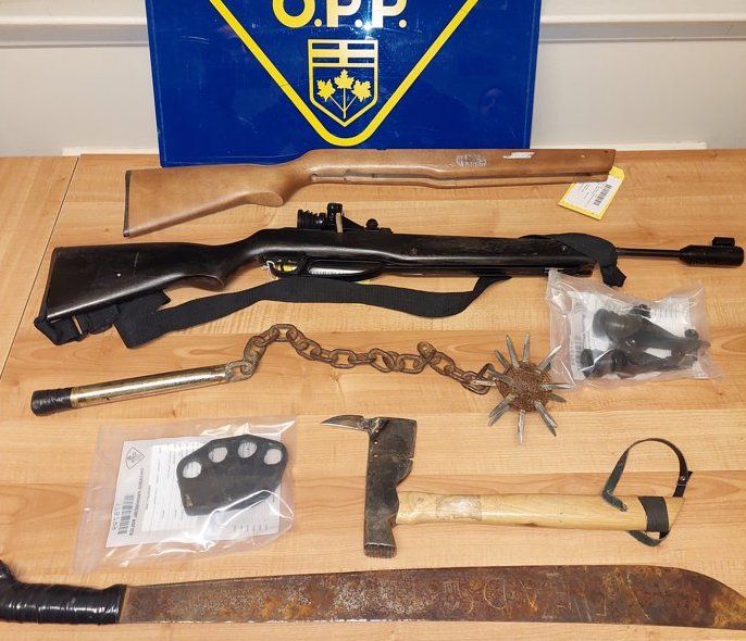 OPP Seize Weapons In Thessalon First Nation | Sault Star