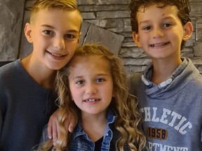 Brothers Nikolas and Ryan Michaud are raising funds to help their sister Jillian and others afflicted with her rare genetic disorder. Photo Supplied