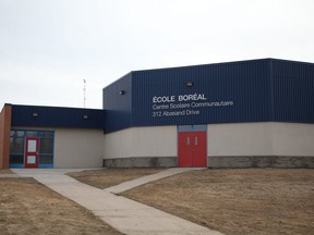 École Boréal in Abasand on April 10, 2017. Olivia Condon/ Fort McMurray Today/ Postmedia Network