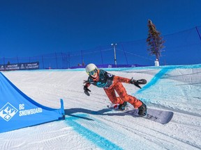 Sherwood Park snowboarder Lisa DeJong has qualified to represent Canada at the Beijing 2022 Paralympic Winter Games next month. Photo Supplied