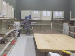 Inside the Cold Lake Food Bank. FILE PHOTO.