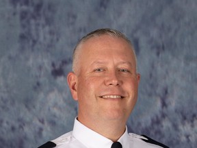 Insp. Jeff McBeth will discuss policing priorities, crime prevention initiatives and detachment crime statistics at the town hall. (Leduc RCMP)