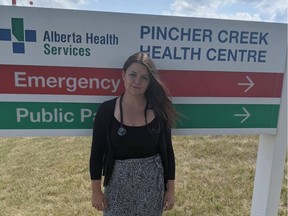 Pincher Creek physician Dr. Samantha Myhr is head of the Alberta Medical Association's rural medicine section. Photo supplied.