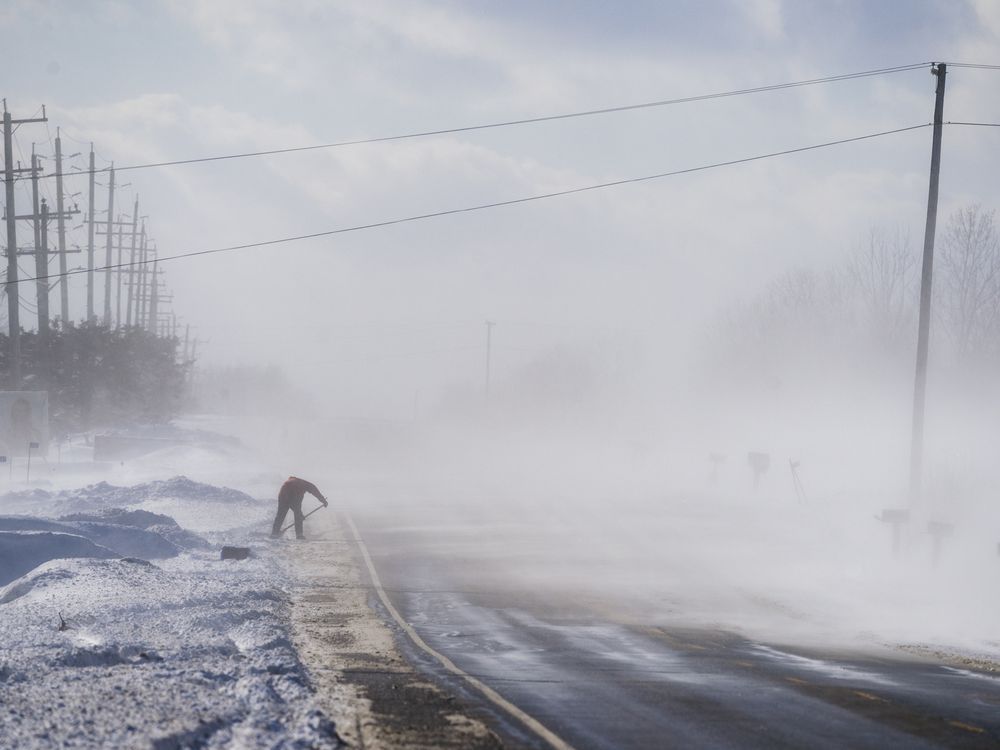 Environment Canada issues snow squall warning for Sudbury area