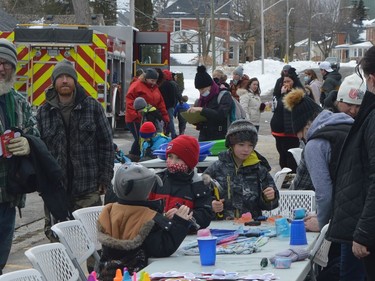 Many dozens of people took part in Family Fun Day activities at the Leo Boivin Community Centre in Prescott Monday.
Tim Ruhnke/The Recorder and Times