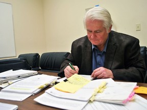 John Cryderman is again asking that the municipality release supporting documents related to a 2016 recommendation from administration to combine fire and ambulance services as an in-house service. The Chatham man, shown in a 2018 photograph, previously submitted a freedom of information request in 2016, and sent the new request to the municipality on Feb. 15. File photo/Chatham This Week