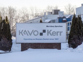 Morrisburg-based Beavers Dental, owned by U.S.-based health-care company Envista, will close in early 2023.
Phillip Blancher/Local Journalism Initiative