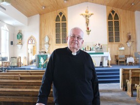 Msgr. Kevin Maloney, at St. Francis de Sales Parish. Photo on Wednesday, February 10, 2022, in Cornwall, Ontario.Todd Hambleton/Standard-Freeholder/Postmedia Network