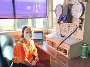 Aya Hammond, a Grade12 student at Valour JK-12 School in Petawawa, had a first semester co-op education experience at the Pembroke and Area Airport. Submitted Photo
