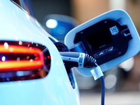 The City of Spruce Grove has identified seven City-owned facilities including the Agrena, City Hall, and Fuhr Sports Park as possible locations for the installation of future Level 2 electric vehicle (EV) charging stations. Photo by Mark Blinch/Reuters.