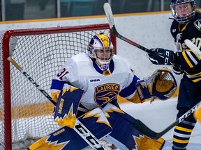 With her university hockey career winding down, Shakespeare's Cohen Myers remains among the top goalies in the province.
