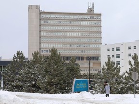 Laurentian University campus in December 2021. JOHN LAPPA