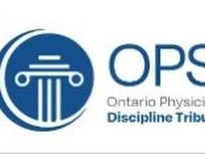 The Ontario Physicians and Surgeons Discipline Tribunal logo.