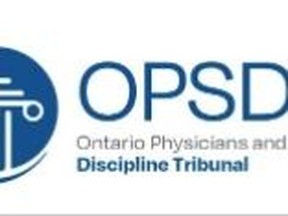 The Ontario Physicians and Surgeons Discipline Tribunal logo.