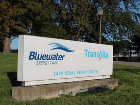 TransAlta's Bluewater Energy Park in Sarnia.