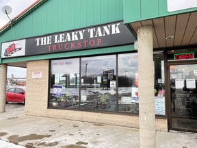 The Leaky Tank is seen here on Saturday, Feb.  26, 2022 in Aamjiwnaang First Nation, Ont.  Terry Bridge/Sarnia Observer/Postmedia Network