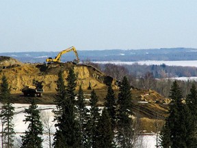A photo of recontouring at the once proposed site of "Ridge Water Resort Enroute and Destination Campground" development on Wabamun Lake. The site has been shut down for more than two years. The Wabamun Area Stewardship Association (WASA) voted to remain active, at a recent meeting on Jan. 29.