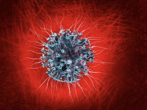 Illustration of coronavirus that causes COVID-19. Getty Images/iStockphoto