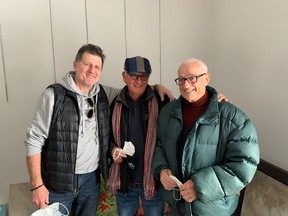 Dan Ryan, Bill Walters and J. Allison Robichaud are three of four local artists (the other is Irvin Hawkes) who are displaying their work at Gallery in the Grove from Feb. 19 to March 26. Handout/Sarnia This Week
