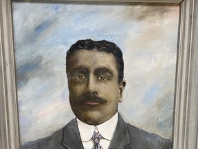 A painting of Dr. Shadd who is considered to be a pioneer within the region. Omar Sherif / The Journal