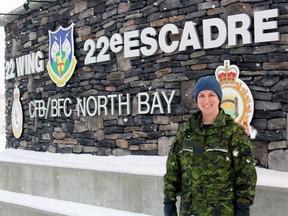 Maj. Kathleen Leaton is overseeing Exercise Local Dragon at 22 Wing/CFB North Bay this week.
PJ Wilson/The Nugget