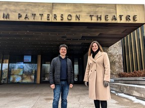 Artistic director Antoni Cimolino and executive director Anita Gaffney have agreed to continue leading the Stratford Festival for several more seasons. (Galen Simmons/The Beacon Herald)