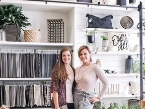 Amanda Keen, left, owner of A. Keen Photography and Ashley Rosenow, right, owner of Illustrious Interiors are two frequent collaborators in the Fort Saskatchewan business community and are at the forefront of local women-led businesses. Photo Supplied via Facebook / Illustrious Interiors