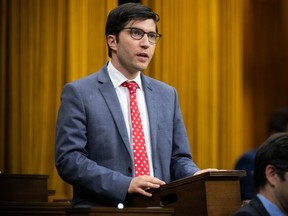 Sherwood Park-Fort Saskatchewan MP Garnett Genuis gave a lengthy speech in the House of Commons this week on Ukraine and pushed for Canadian oil and gas, which he said is a key tool in the conflict. Photo Supplied