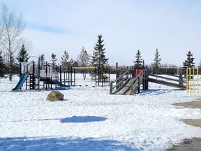 Alberta Education announced on Mar. 8 that Blackie School will receive $250,000 for a new playground as part of Blackie School’s modernization. The Foothills School Division was pleasantly surprised at the unique funding announcement because normally these funds are only given for new school builds. Here, is the old playground that will be replaced, (the FSD believes) hopefully by the start of the next school year