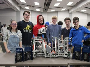 ABJ's robotics program has two robots that qualified for the VEX World Championship this year. Only the top 800 of 16,000 teams globally make it into the competition. Photo Supplied