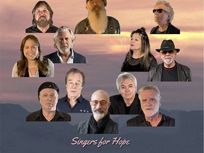 Twelve musical artists from Quinte calling themselves Singers for Hope have released their new single and video entitled “This is My Song - For You” to help lift the spirits of COVID-19 weary listeners.