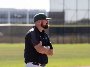 Coach Connor Burns is now the man in charge for the 18U AAA Sherwood Park Dukes. 
Photo Supplied