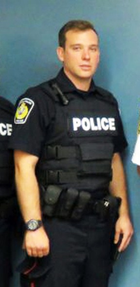 Sarnia Police Const.  Chris Beauchamp.  (Sarnia police)