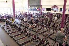 Sherwood Park’s new Planet Fitness is one of the biggest in the Edmonton-area, with 28,000 square feet and more than 100 pieces of cardio equipment. Travis Dosser/News Staff