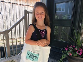 Abby Mitchell, 7, of Port Dover, is a recipient of an Ontario Junior Citizen Award. Abby keeps the community informed through her publication, The Abby Post. She has also raised $3,400 for the Port Dover and Area Lifeline Food Bank. CONTRIBUTED PHOTO