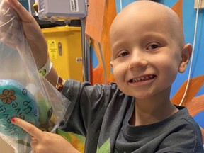 Jackson is battling a rare and aggressive form of cancer, but “has an amazing amount of fight of him,” says his aunt.