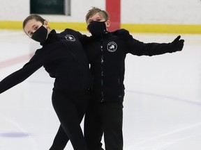 Karina Schryer and Nathan Cameron, of the Nickel Blades, will be competing in pre-juvenile dance at provincials in Mississauga, Ont. from March 24 to March 27.