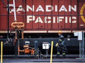 Canadian Pacific Railway Ltd. and Teamsters Canada Rail Conference (TCRC) failed to reach an agreement by the 12:01 a.m. deadline on Sunday, March 20. Photo by GAVIN YOUNG / Postmedia.