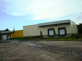 The current outside of the future microbrewing facility.