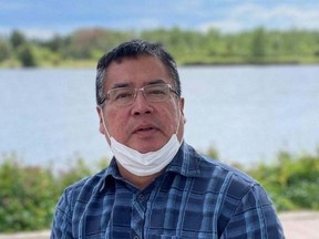 Chief Randy Fobister of Asubpeeschoseewagong First Nation.