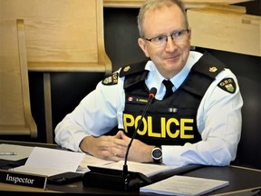 Insp.  Shawn Johnson, acting commander of the Norfolk OPP, told the Norfolk Police Services Board Wednesday that Insp.  Joe Varga has accepted a new role with the provincial force and that a process is underway to find a permanent chief for the detachment in Simcoe.  – Monte Sonnenberg