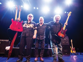 The Stampeders - from left, Rich Dodson, Kim Berly and Ronnie King - are bringing their string of 1970s hits and more to Belleville's Empire Theatre.