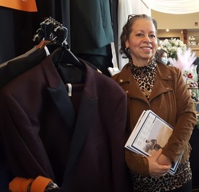 “It feels so good to be back again.  So past due.”– Patricia Clark, manager of Collins Clothiers (Trevor Terfloth/The Daily News)