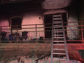 Two people died from smoke inhalation as a result of a fire at the Banyan Apartments on Paris Street last Sunday morning.