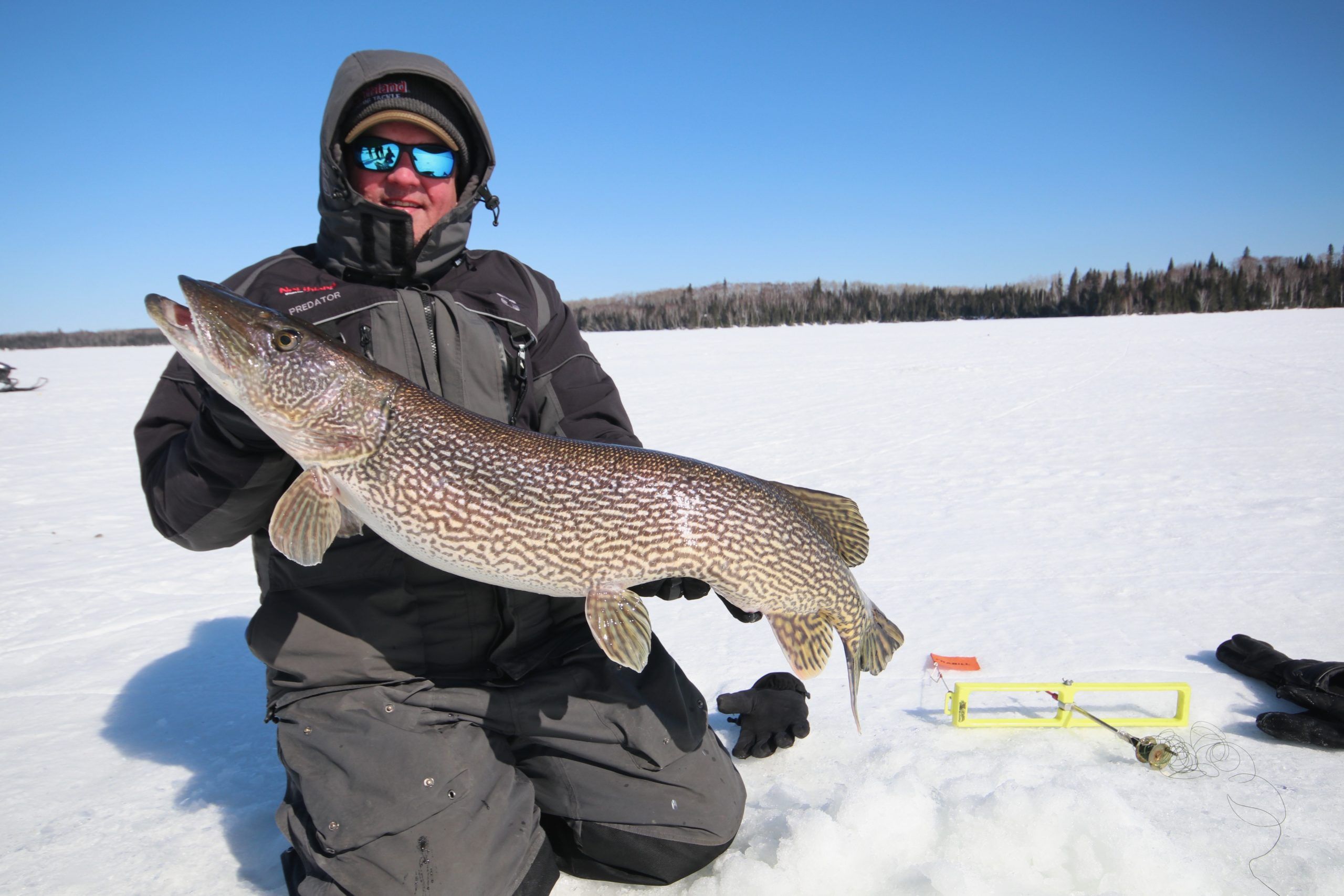 Best Way to Catch Northern Pike While Ice Fishing is with Automatic  Fisherman 