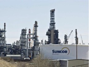 The Suncor Refinery in Strathcona County is seen on Tuesday, April 29, 2014. JASON FRANSON/Canadian Press/File