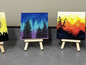 Students at Black Gold Outreach School in Leduc are finding their artistic endeavours fun and therapeutic. (Black Gold Outreach School)