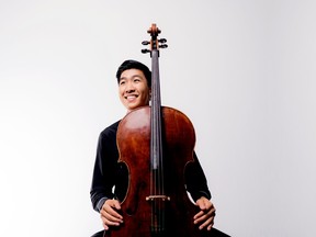 Cellist Bryan Cheng joins the Kingston Symphony Sunday afternoon for a concert at the Isabel Bader Centre for the Performing Arts.