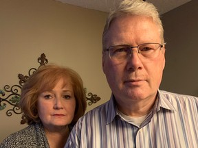 Cindy and Brian Van Horn lost thousands of dollars' worth of collections, high-end fishing gear and sentimental family treasures from Brian's mother and father, George and Ruth Van Horn, when their storage unit, directly across from the Brantford police station was ransacked.