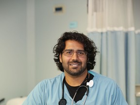 Dr. Sunil Mehta, chief of medicine at the Owen Sound emergency department, with Grey Bruce Health Services. (GBHS photo)